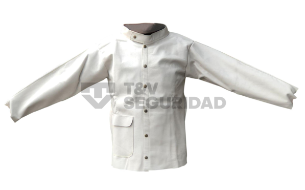 CASACA DE CUERO DE RES BOX COLF - T&V