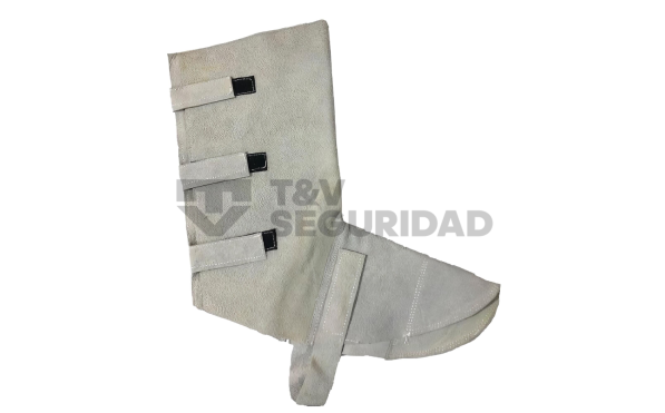 ESCARPÍN DE CUERO CROMO 14" - T&V